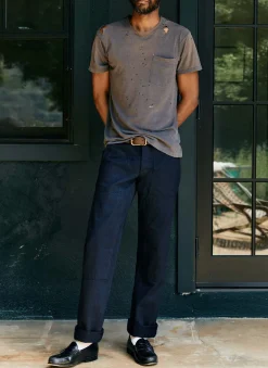 Imogene + Willie Pants & Shorts|Denim*hencye workpant in black indigo