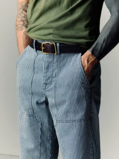 Imogene + Willie Pants & Shorts*hencye workpant in hickory stripe