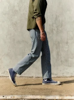 Imogene + Willie Pants & Shorts*hencye workpant in hickory stripe