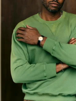 Imogene + Willie Knits & Sweaters*hilts sweatshirt sunfaded green