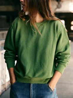 Women Imogene + Willie Knits & Sweaters*hilts sweatshirt sunfaded green