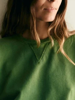 Women Imogene + Willie Knits & Sweaters*hilts sweatshirt sunfaded green