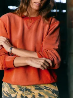 Women Imogene + Willie Knits & Sweaters*hilts sweatshirt sunfaded red