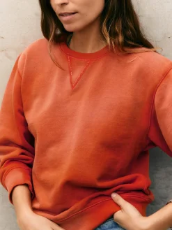 Women Imogene + Willie Knits & Sweaters*hilts sweatshirt sunfaded red