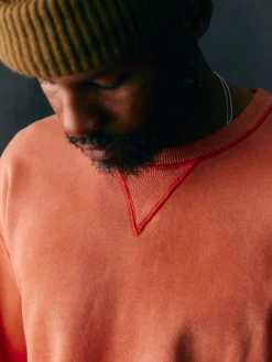 Imogene + Willie Knits & Sweaters*hilts sweatshirt sunfaded red