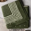 Women Imogene + Willie Bandanas|Accessories*i+w vintage olive bandana v2
