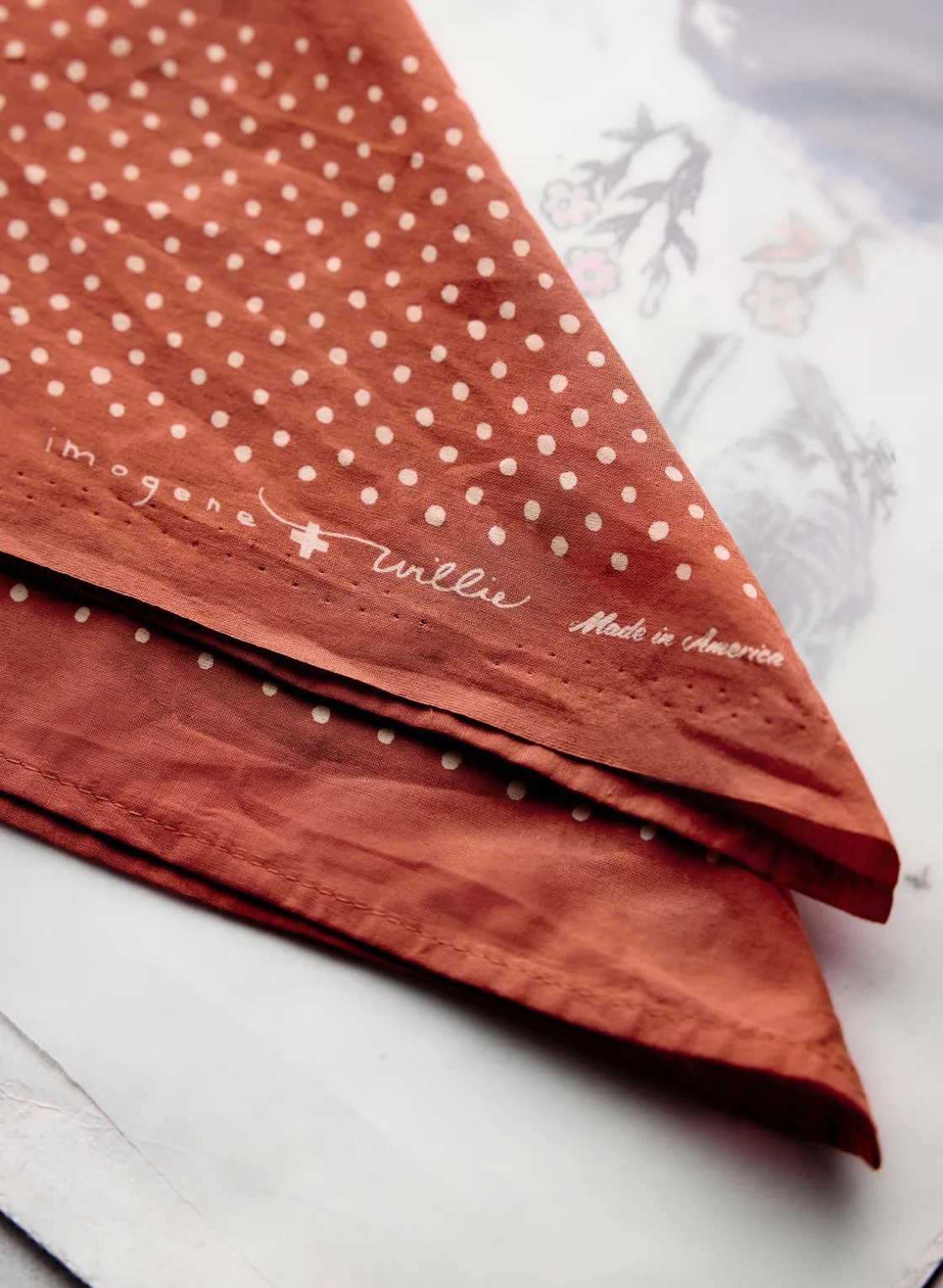 Women Imogene + Willie Bandanas|Accessories*i+w vintage orange bandana