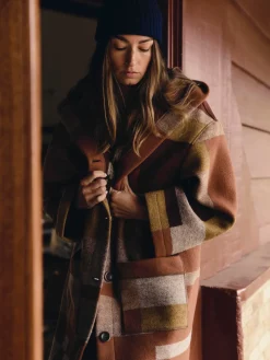 Women Imogene + Willie Jackets*i+w x american woolen blanket coat 02