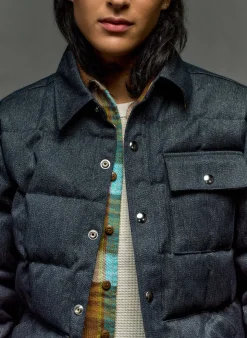 Women Imogene + Willie Jackets*i+w x crescent down works quilted jaspe jacket