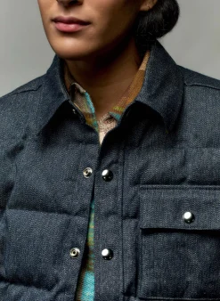 Women Imogene + Willie Jackets*i+w x crescent down works quilted jaspe jacket