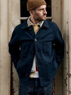 Imogene + Willie Jackets*i+w x dehen knit work coat