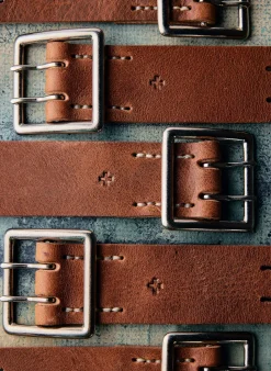 Women Imogene + Willie Accessories|Accessories*i+w x Emil Erwin two prong horween belt