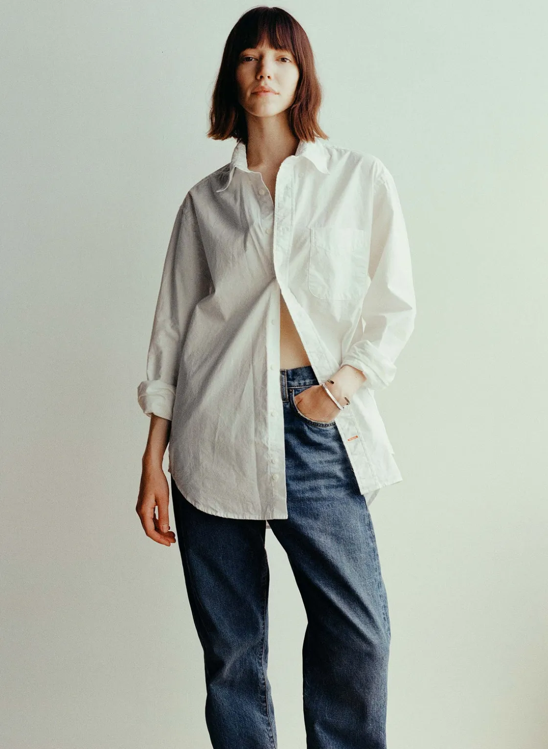 Women Imogene + Willie Shirts*i+w x Gitman Vintage poplin oxford