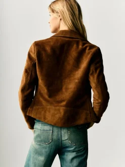 Women Imogene + Willie Jackets*i+w x Schott NYC rough out perfecto jacket