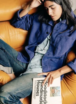 Women Imogene + Willie Jackets*jack jacket french blue