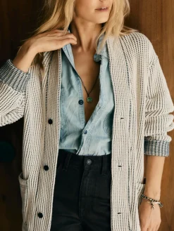Women Imogene + Willie Knits & Sweaters*knit waffle cardigan in natural