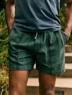 Imogene + Willie Pants & Shorts*lagos lounge short in spruce