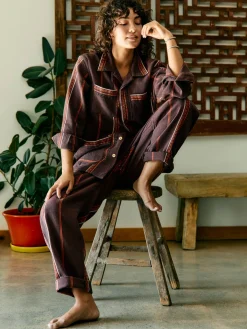Women Imogene + Willie Jackets*lagos woven border jacket