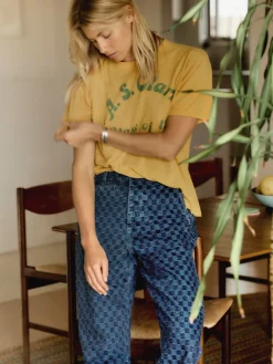 Women Imogene + Willie Denim|The Jeans*logan washed indigo check