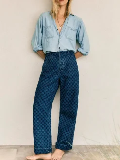 Women Imogene + Willie Denim|The Jeans*logan washed indigo check