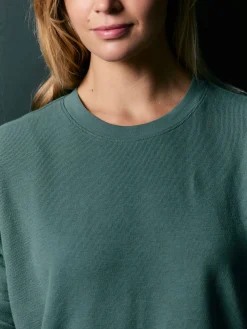 Women Imogene + Willie Knits & Sweaters*long sleeve midweight crew in spruce
