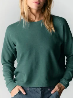 Women Imogene + Willie Knits & Sweaters*long sleeve midweight crew in spruce