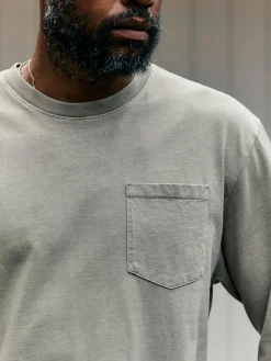 Imogene + Willie Knits & Sweaters|T-Shirts*long sleeve pocket tee in stone