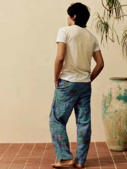 Imogene + Willie Pants & Shorts*madras lounge pant in stafford