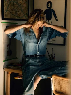 Women Imogene + Willie Shirts*mcfly washed pearl snap