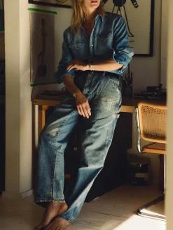 Women Imogene + Willie Shirts*mcfly washed pearl snap
