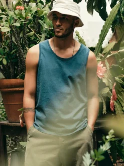 Imogene + Willie T-Shirts*midweight box tank in teal