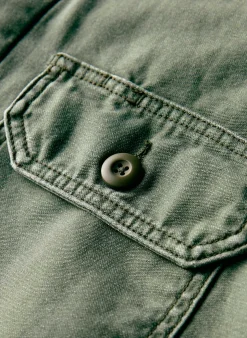 Imogene + Willie Jackets|Shirts*military shirt jacket in fatigue green
