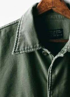 Women Imogene + Willie Jackets|Shirts*military shirt jacket in fatigue green
