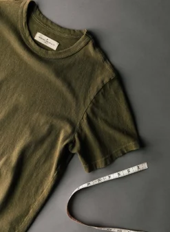 Women Imogene + Willie T-Shirts|Tees & Tanks*olive knit midweight crew