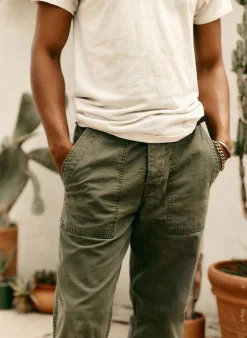 Imogene + Willie Pants & Shorts*oliver military trouser in olive