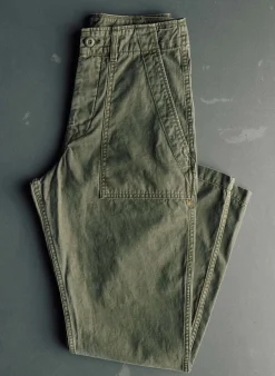 Imogene + Willie Pants & Shorts*oliver military trouser in olive