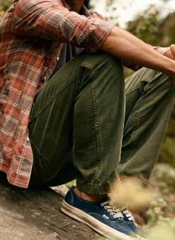 Imogene + Willie Pants & Shorts*oliver military trouser in olive