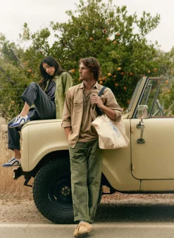 Imogene + Willie Pants & Shorts*oliver military trouser in olive