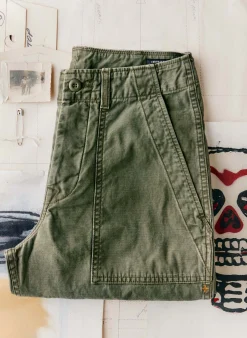 Imogene + Willie Pants & Shorts*oliver military trouser in olive