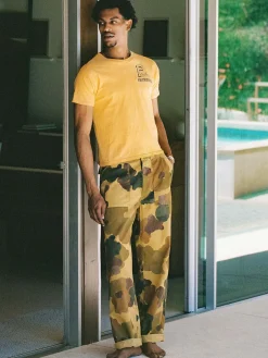 Imogene + Willie Pants & Shorts*oliver military trouser in painted camo