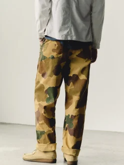 Imogene + Willie Pants & Shorts*oliver military trouser in painted camo