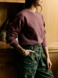 Women Imogene + Willie Knits & Sweaters*penny sweatshirt in plum