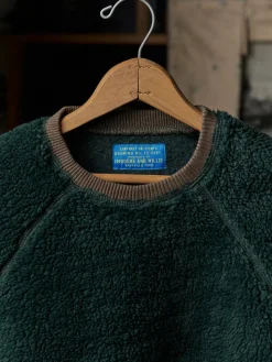 Women Imogene + Willie Knits & Sweaters*ribbed sherpa crew in fern