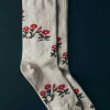 Imogene + Willie Socks*rosebud sock in natural