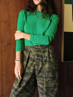 Women Imogene + Willie Pants & Shorts*service trouser in brushstroke camo