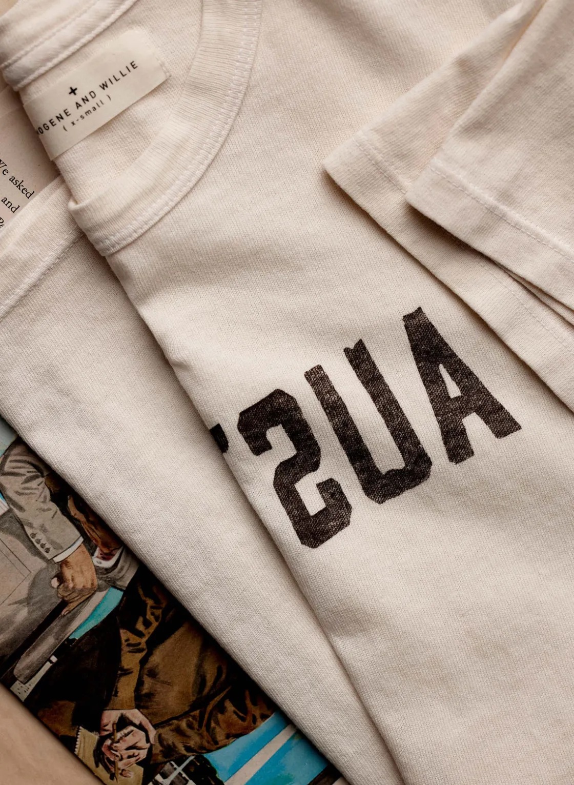 Women Imogene + Willie Graphic Tees|Graphic Tees*the "austin" tee in vintage white