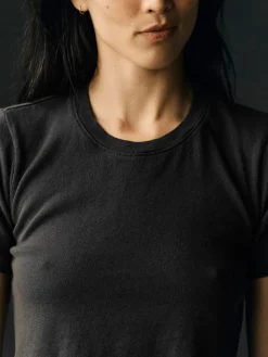 Women Imogene + Willie Tees & Tanks*the baby tee in faded black