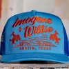 Women Imogene + Willie Hats & Beanies|Accessories*the "bronco" trucker in blue