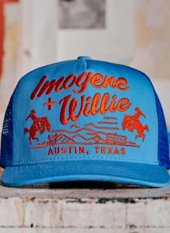 Women Imogene + Willie Hats & Beanies|Accessories*the "bronco" trucker in blue