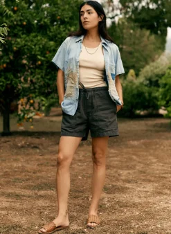Women Imogene + Willie Pants & Shorts*the canvas lounge short in faded black